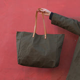 Khaki Brown Giga Tote