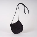 Midnight Suede Mini Tortellini Bag