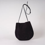 Midnight Suede Tortellini Bag