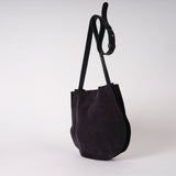 Midnight Suede Tortellini Bag