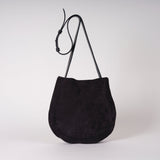 Midnight Suede Tortellini Bag