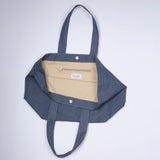 Dark Chambray Mega Tote