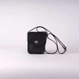 Black Half Lock Bag