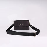 Black Mini Rhythm Bag with Black Web Strap