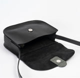 Black Circle Tab Bag