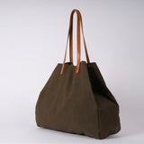 Khaki Brown Giga Tote