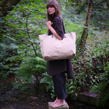 Beige Giga Tote