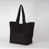 Black Waxed Mega Tote