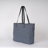 Dark Chambray Midi Tote