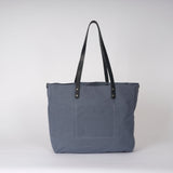 Dark Chambray Midi Tote